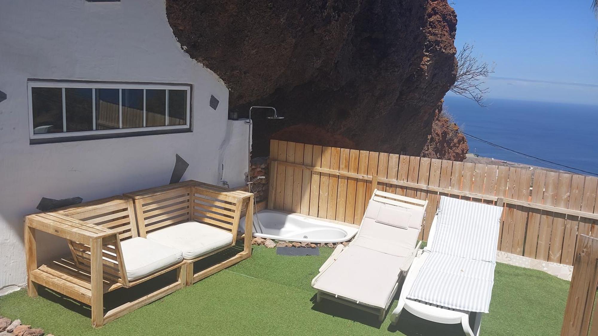 New Cave With Pool See View And Garden Σάντα Κρουζ Τενερίφης Εξωτερικό φωτογραφία